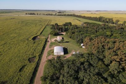 En el deslinde de los Partidos de Pila y Ayacucho, Provincia de Buenos Aires.
